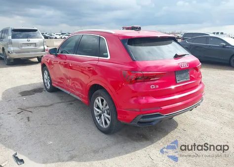 2022 Audi Q3 Premium Plus 45 Tfsi S Line Quattro Tiptronic z USA, uszkodzony, nr VIN WA1EEDF38N1131205